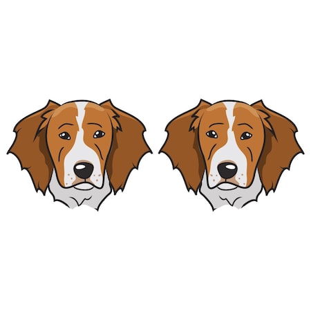 Brittany Dog Decal, Dog Lover Decor Vinyl Sticker